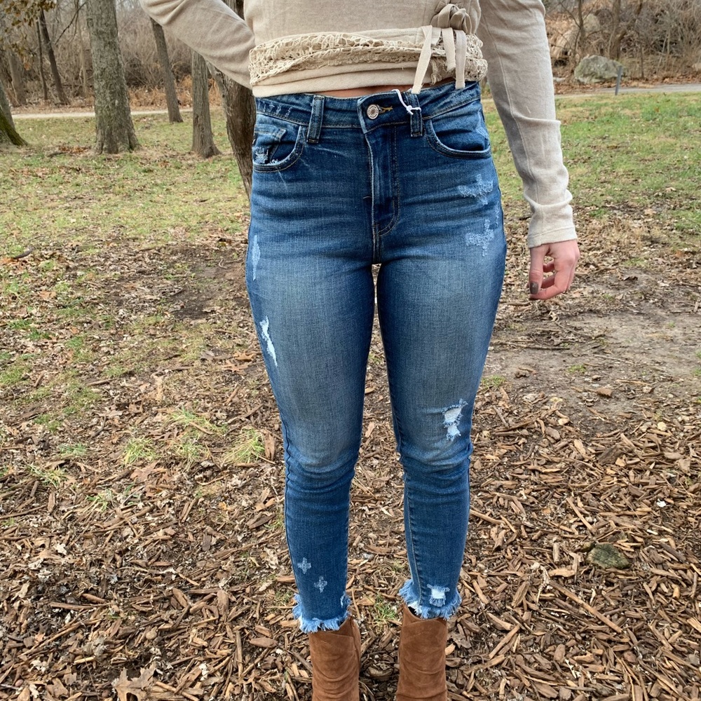 Medium Wash High Rise KanCan Jeans